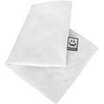 Happers - Coussin pour palette Similicuir Extérieur Blanc Housse Dossier Angle 65x45x25 Sans Garnissage blanc