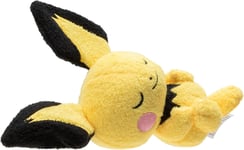 Pokmon Pichu SLEEPING PLUSH - 5-Inch Premium Plush, Multicolor