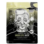 BARBER PRO Under Eye Mask with Activated Charcoal and Volcanic Ash (3 Applications)