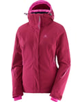 Salomon Brilliant Jacket W Beet Red (Storlek M)