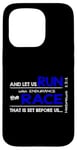 iPhone 15 Pro Hebrews 12:1 - RUN with endurance the RACE Bible Inspired Case