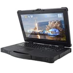 SIMPLETEK RuggedBook 15,6" i5 8250U IP65 8 Go RAM SSD 960 Go Windows 10 Pro | Wifi 6 + BT 4.2 | Série RS232 HDMI Lecteur d'empreintes | Notebook Rugged Antichoc