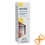 NORDAID Vitamin K2 and D3 Supplement 30 ml Spray Immune System Support