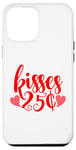 Coque pour iPhone 12 Pro Max 25 Cent Kisses Funny St Valentin Kissing Booth Kiss Love