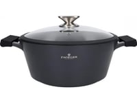 Zwieger Black Stone Pot Med Lokk 28 Cm