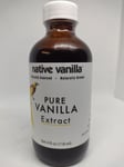 Pure VANILLA Extract - Native Vanilla - 118 ml BB 12/2026 Made In USA - Free P&P