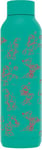 Quokka Bouteille isotherme en acier inoxydable Solid Jade Green 630 ml Minnie Sketch