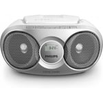 Philips CD Soundmachine AZ215S/12 CD-radio, silver