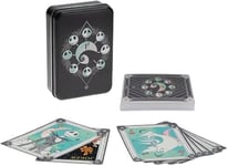 Paladone Nightmare Before Christmas Playing Cards in Collectable Tin - Officially Licensed Disney Merchandise, Standard Deck of 52 Cards with Character Illustrations, Gift for Jack Skellington Fans