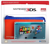 Protection rigide et pochette Super Mario 3D Land Nintendo 3DS HORI Neuf