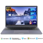 PC Portable Intel Core i9-8950HK, 16Go DDR4 512Go SSD, Ordinateur Portable avec Windows 11 pro, 5000mAH Batterie, 15,6 Pouces, WiFi 6, BT5.0, USB 3.0*2, HDMI, AZERTY-Gris