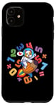 Coque pour iPhone 11 Kawaii Dog Astronaute Kids Funny Maths Day Numbers Day