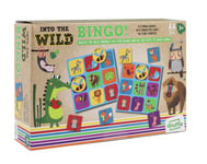 Shuffle Into the Wild BINGO! - Match The Wild Animals On Your Board And Be The First To Shout BINGO, Matching, Coordinating & Social Skills Development, Great Gift For Kids Aged 3+