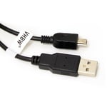 Vhbw - Câble usb synchronisation de données 2-en-1 avec charge compatible avec Garmin Streepilot 2720, 2820, i3, C310, C320, C330, C340 gps