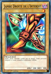 Carte Yu-Gi-Oh Ldk2-Fry07 Jambe Droite De L'interdit Neuf Fr