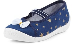 Ladeheid Chaussure Basket Fille LARW008 (Bleu Marine Blanc/Sterne, 26 EU)