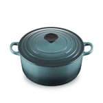 Le Creuset Støpejernsgryte Rund 24cm/4,2L Ocean