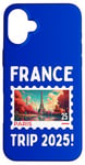 Coque pour iPhone 16 Plus Tour Eiffel 2025 assortie en France