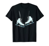 Womens Figure Skates Shirts Coaches Girls Ice Skating T-Shirt