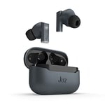 JAZ SBS Écouteurs sans Fil ROOKI pour iPhone, Samsung, Xiaomi, Oppo, écouteurs TWS avec Microphone HD et Annulation du Bruit ENC, Socle de Chargement, câble USB-C et Embouts Inclus