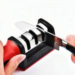 3 Section Knife Sharpener for Multi Purpose Different Knifes  Kitchen Essential