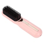 Hair Straightener Brush Negative Ion Portable Hair Straightening Iron Brush