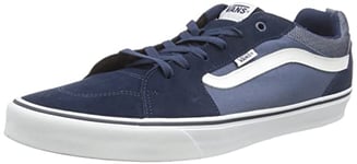 Vans Homme Filmore Basket, Garçon, Robe en Toile Daim Bleu Vintage Indigo, 48 EU