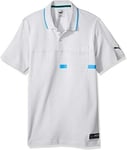 Puma Men's AMG Petronas Mercedes Team Silver F1 Polo Shirt 577806 New Size L