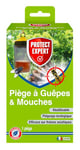 PROTECT EXPERT GUEPIEG Piège A Guêpes, Frelons Et Mouches Réutilisable A Poser Ou A Suspendre En Extérieur