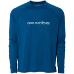 Grundéns Solstrale Lightweight Crew Deep Water Blue