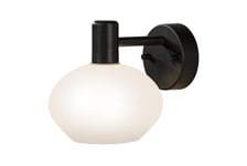 Aneta Lighting ELBA vegglampe bad 1-lys  svart  G9  IP44