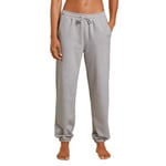 Calida Calida Circular Lounge Pants With Cuffs Gråmelerad bomull Medium Dam