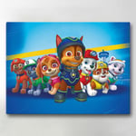 Canvastavla / Tavla - Paw Patrol - 40x30 cm - Canvas multifärg