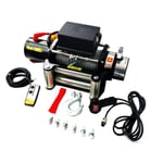 Varan Motors - SC12.0X Treuil électrique 12V 5443KG 4800W, Treuil à câble longueur 28m Ø9.1mm