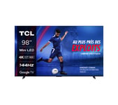 Téléviseur 4K  98'' 248 cm TCL 98C804 MINI LED