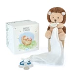 Doudou & Compagnie UNICEF Hérisson avec doudou attache-sucette MARRON