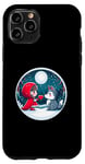 Coque pour iPhone 11 Pro Petit chaperon rouge loup cœur conte de fées enfants mignon