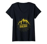 Womens Going to the Mountains is like going Home V-Neck T-Shirt