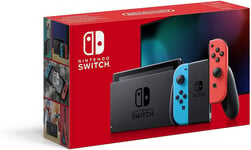 Nintendo Switch Console - Neon Red/Neon Blue | New