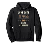 Cat Lover Cats And Rock Climbing Kittens Pet Men Women Pullover Hoodie