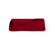 Excelsa Bagno Serviette, Coton, Rouge, 100x60x1 cm