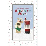 Across The Miles Christmas Wishes Card