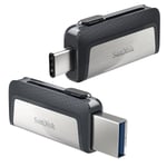 64gb Usb-minne Sandisk Ultra Dual 3.1, Dubbla Kontakter
