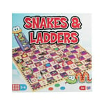 Snakes And Ladders Traditional Board Game Set Classic Family Fun Kids Adult Toy