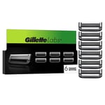 Gillette - GilletteLabs Razor Blades - Green/Black - 6 pcs