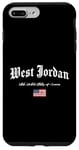 Coque pour iPhone 7 Plus/8 Plus West Jordan Gothic Design