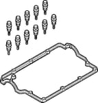 Ventilkåpspackningssats Elring - Skoda - Fabia, Roomster, Praktik, Roomster scout. VW - Polo, Lupo, Fox, Cross-polo. Seat - Ibiza, Cordoba. Audi - A2
