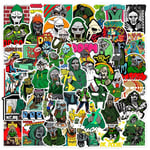 200 Autocollants Du Rappeur L¿¿Gendaire Mf Doom,Aesthetic Couleurs Stickers, Imperm¿¿Able Vinyle Autocollant Pour Telephone Ordinateur Portable Macbook Scrapbooking