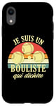 Coque pour iPhone XR les boules je suis un bouliste Boccia Boule Pétanque Drôle