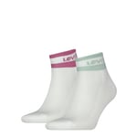 Levi's Quarter Socks, Blue/Pink, 43/46